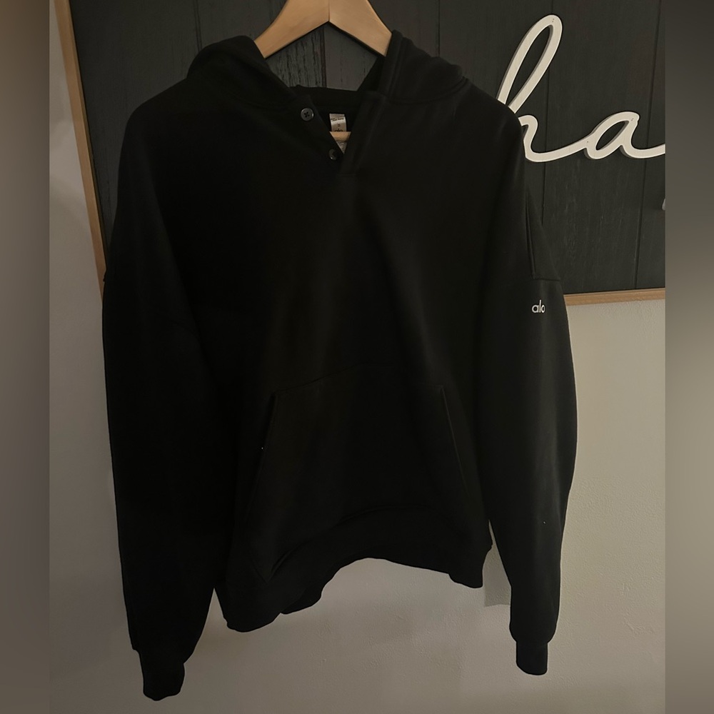 Alo Black Hoodie